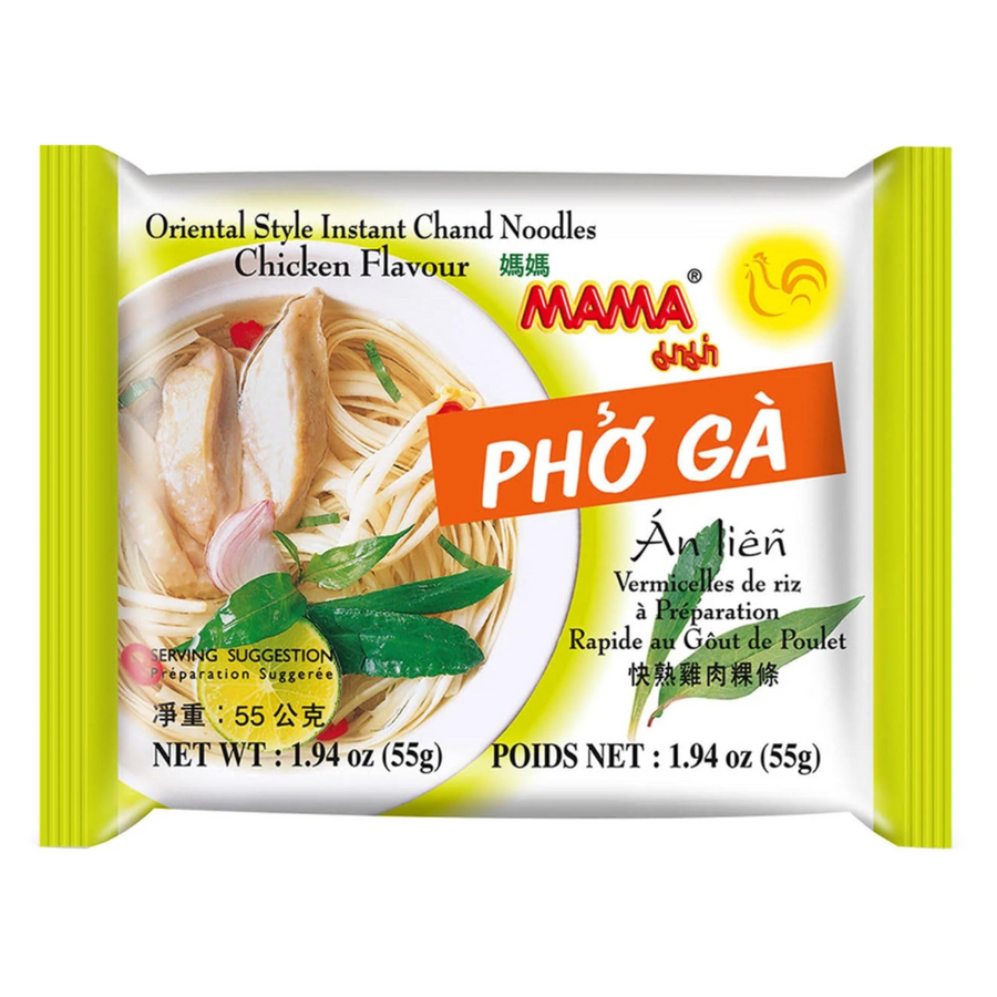 MAMA Instant Rice Noodles Chicken, 55g