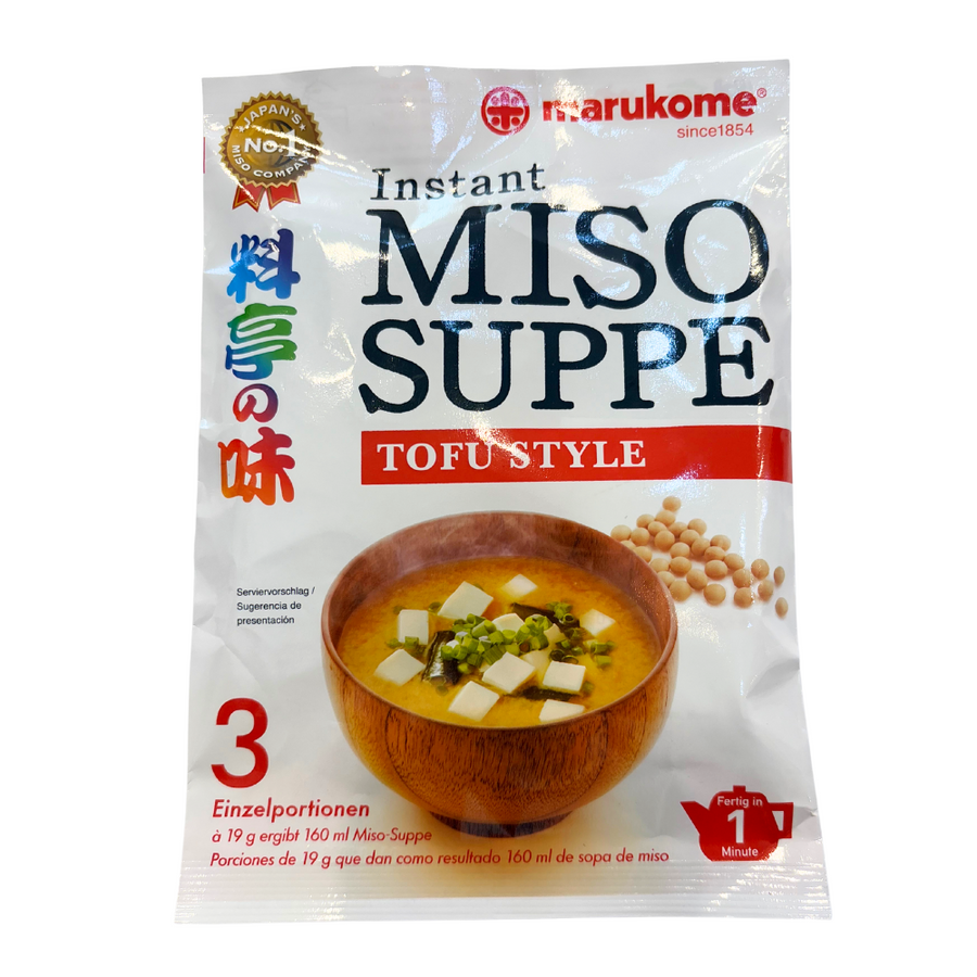 MARUKOME Japanese Tofu Miso Soup, 57g