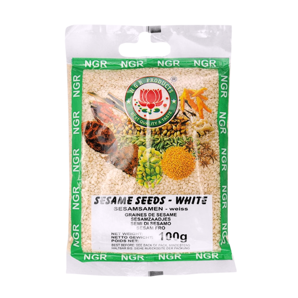 NGR sezamo sėklos - baltos, 100 g