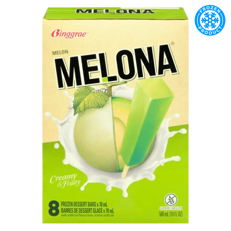 [Saldēts] Melona ledus bārs — melone, 560 ml (8x70 ml)