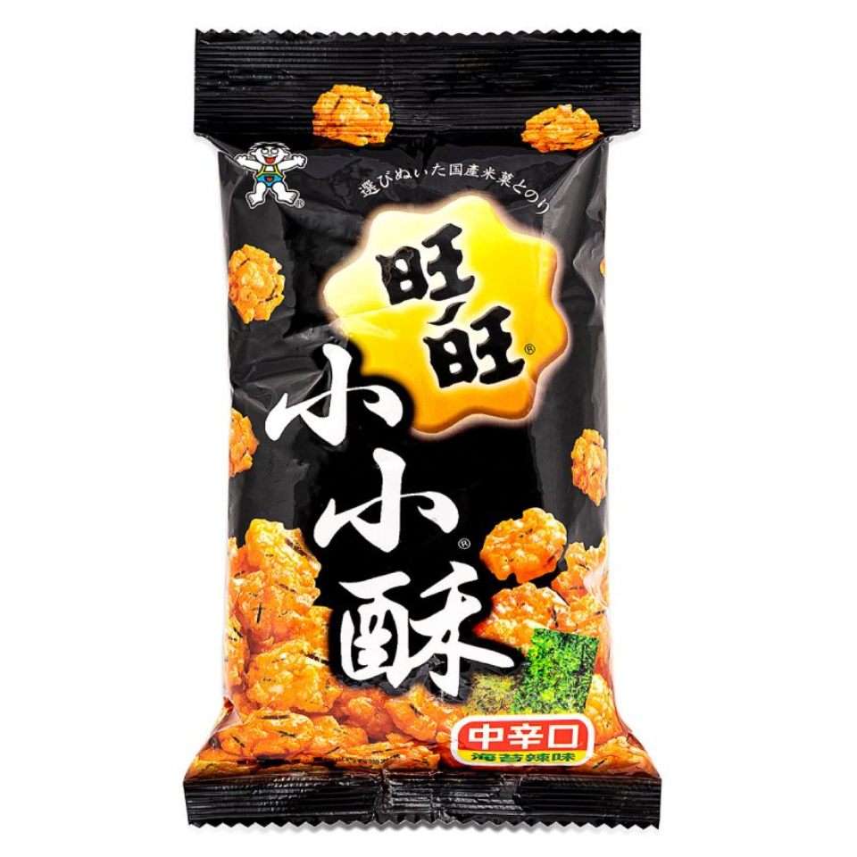 Mini Fried Rice Crackers - Seaweed, 60g