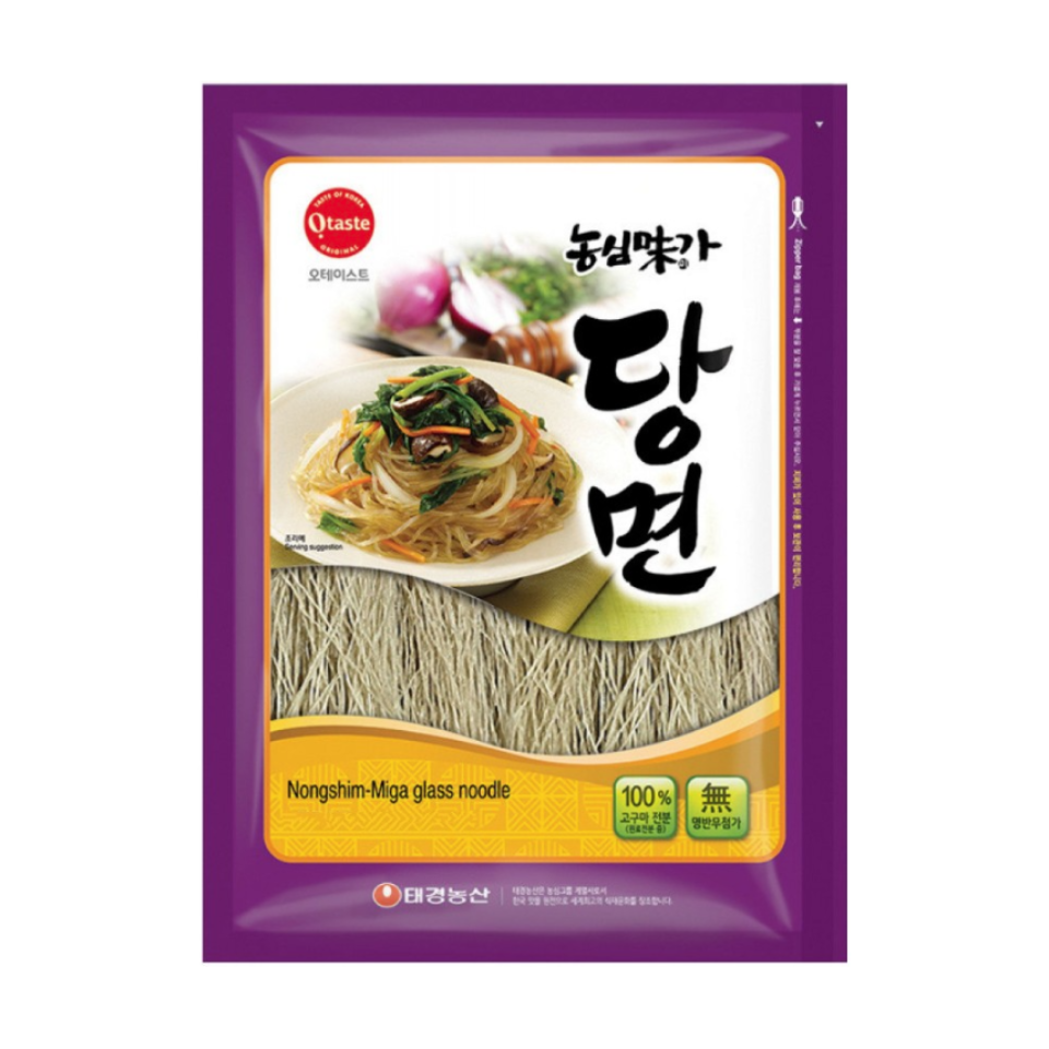 Nongshim stikla nūdeles Sweet Potato Miga, 500g