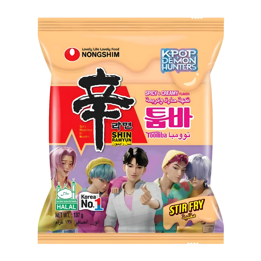 Nongshim Shin Ramyun Toomba - K-POP Demon Hunter, 137g