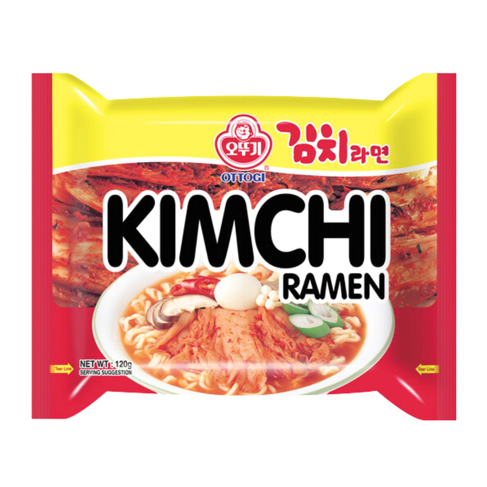 Ottogi Instant Noodles - Kimchi Ramen, 120g