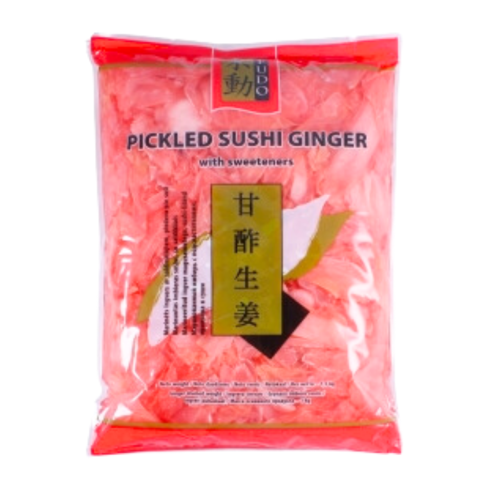 Marineeritud Sushi Ingver Magusainetega Gari, Roosa, 200g