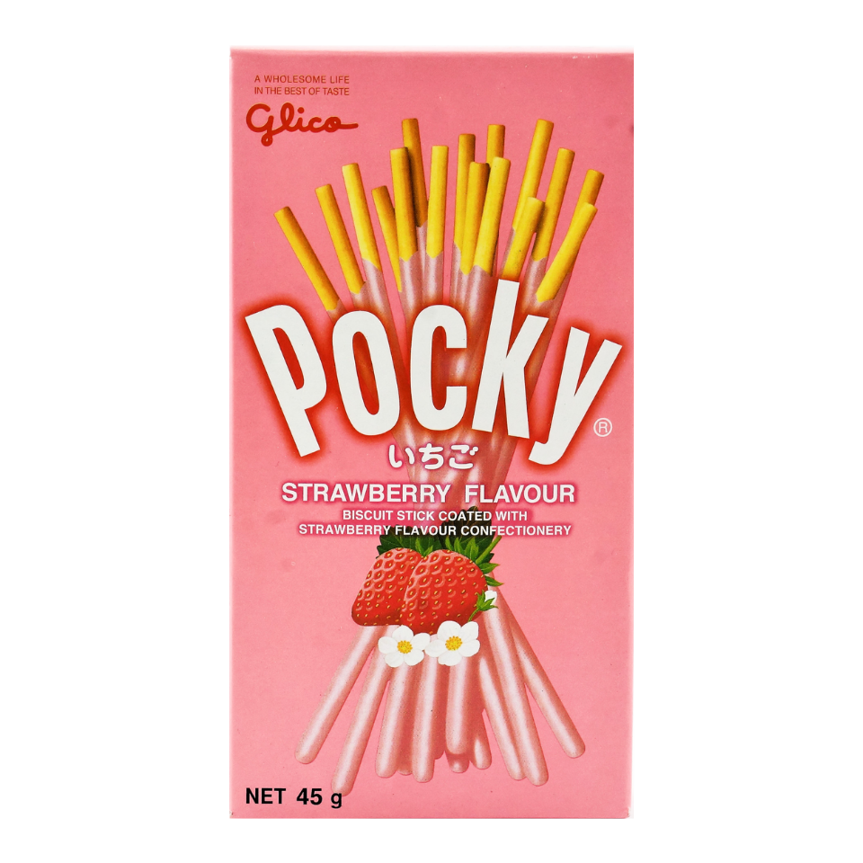 Pocky - Maasika Maitse, 45g