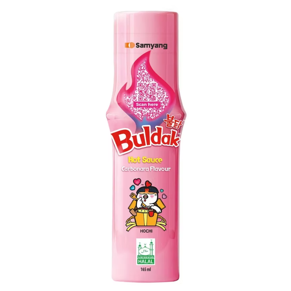 TW298   Samyang Buldak Carbonara Hot Sauce, 165ml (200g)