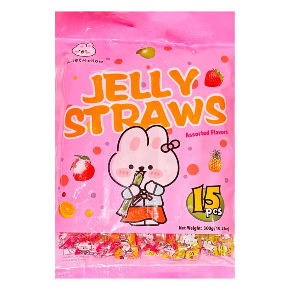 Sweetmellow Jelly Sticks Assorted 4 Flavors, 15x20g