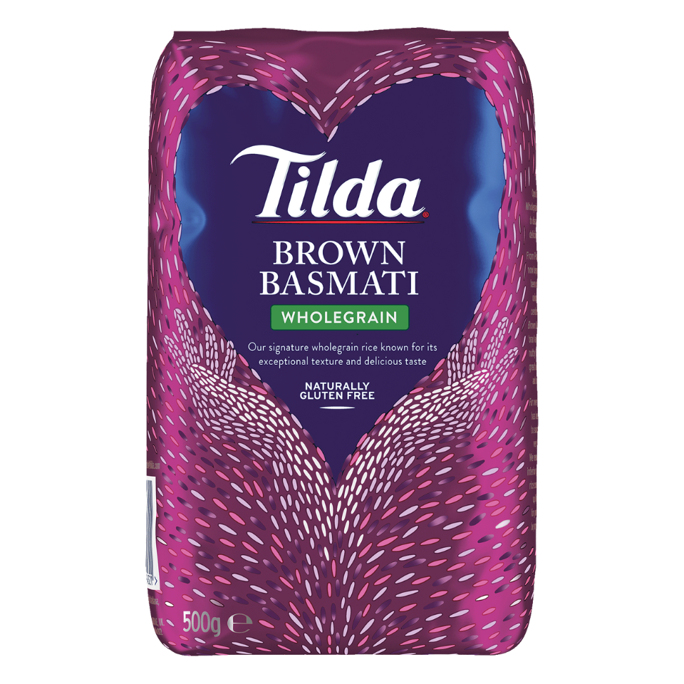 Tilda Basmati Rice - Wholegrain, 500g