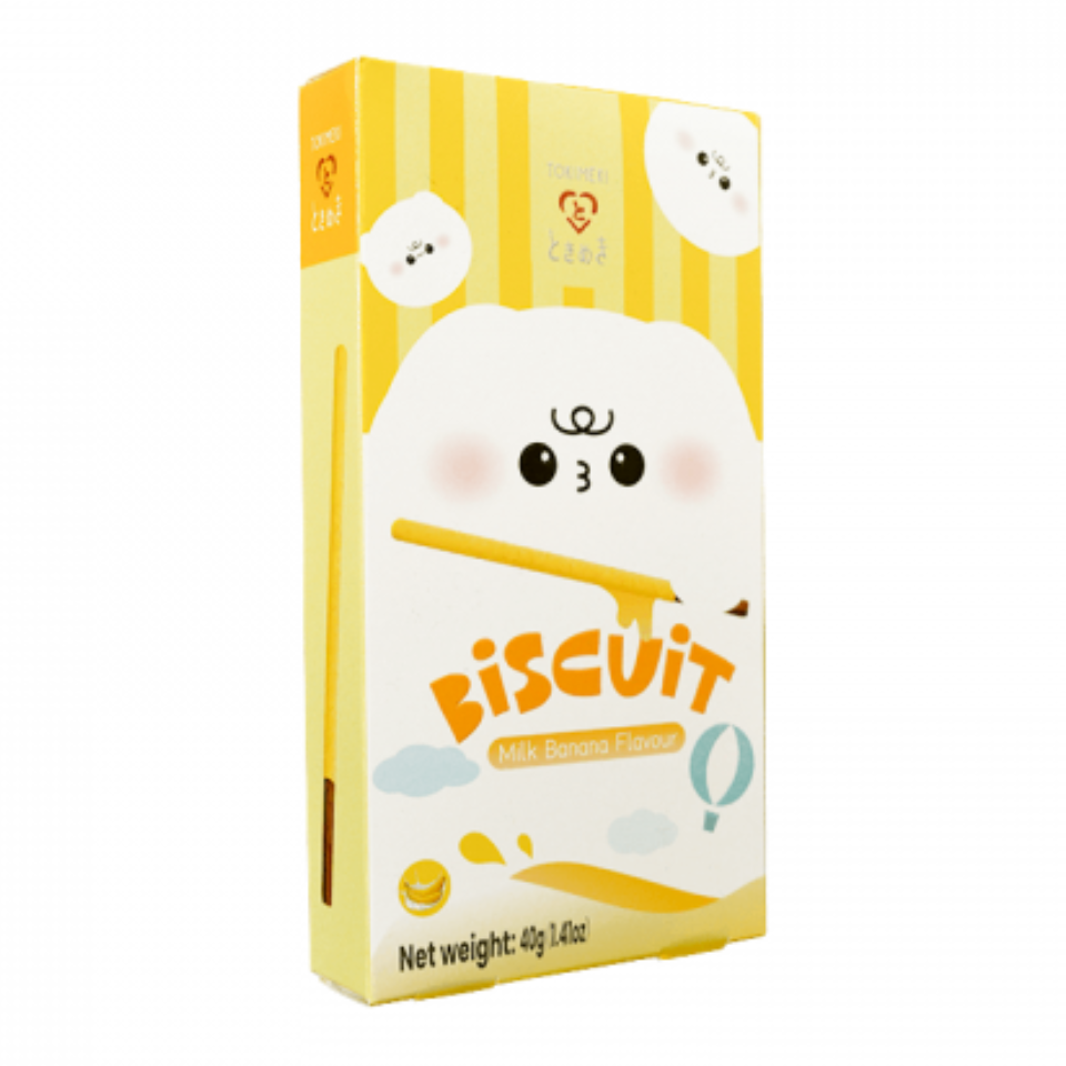 Tokimeki Biscuit Stick - Milk Banana, 40g