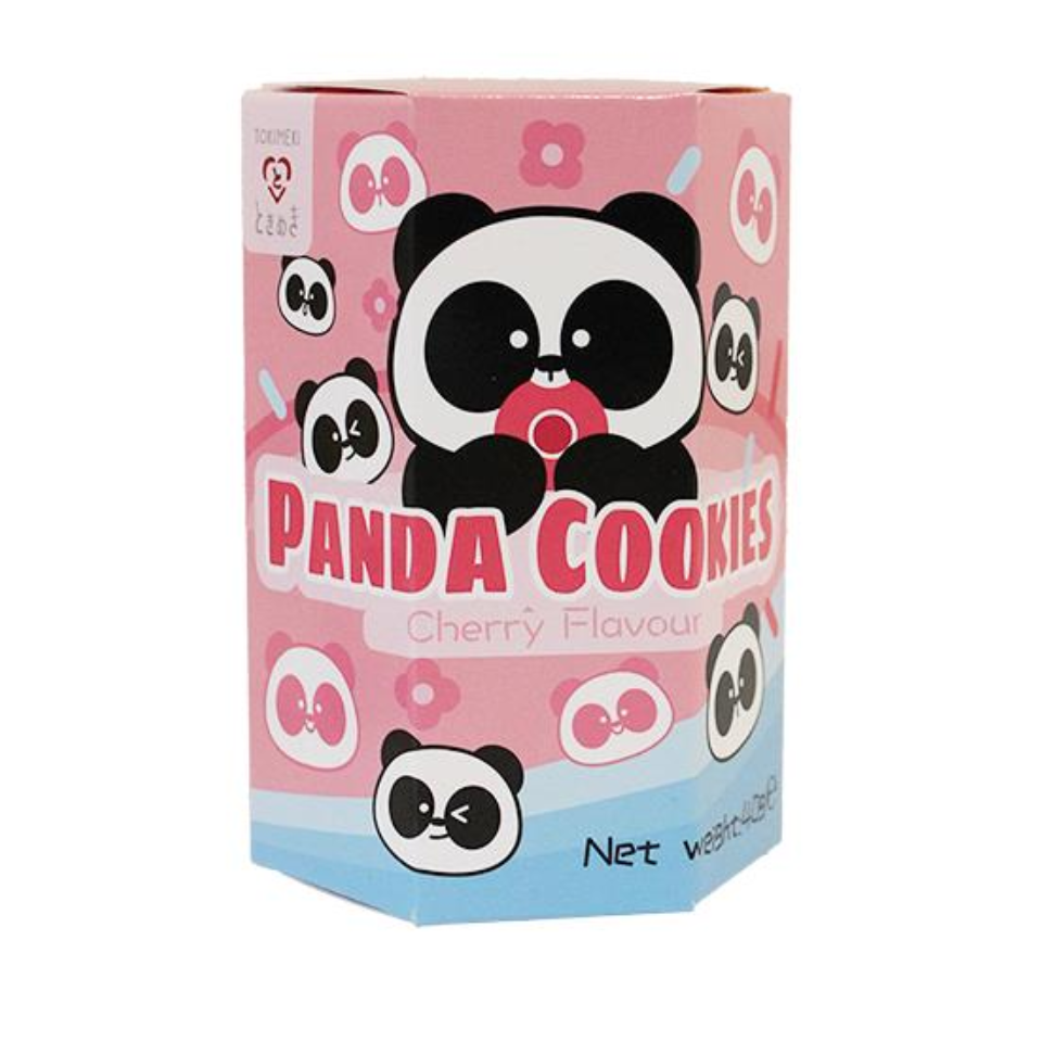 Tokimeki Panda Biscuit - Cherry Flavor, 40g