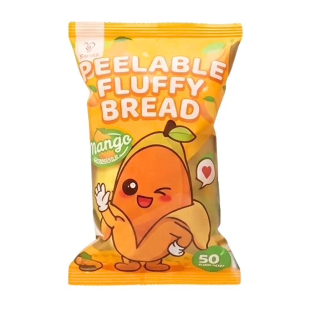 Tokimeki Peelable Bread - Mango Flavor, 50g