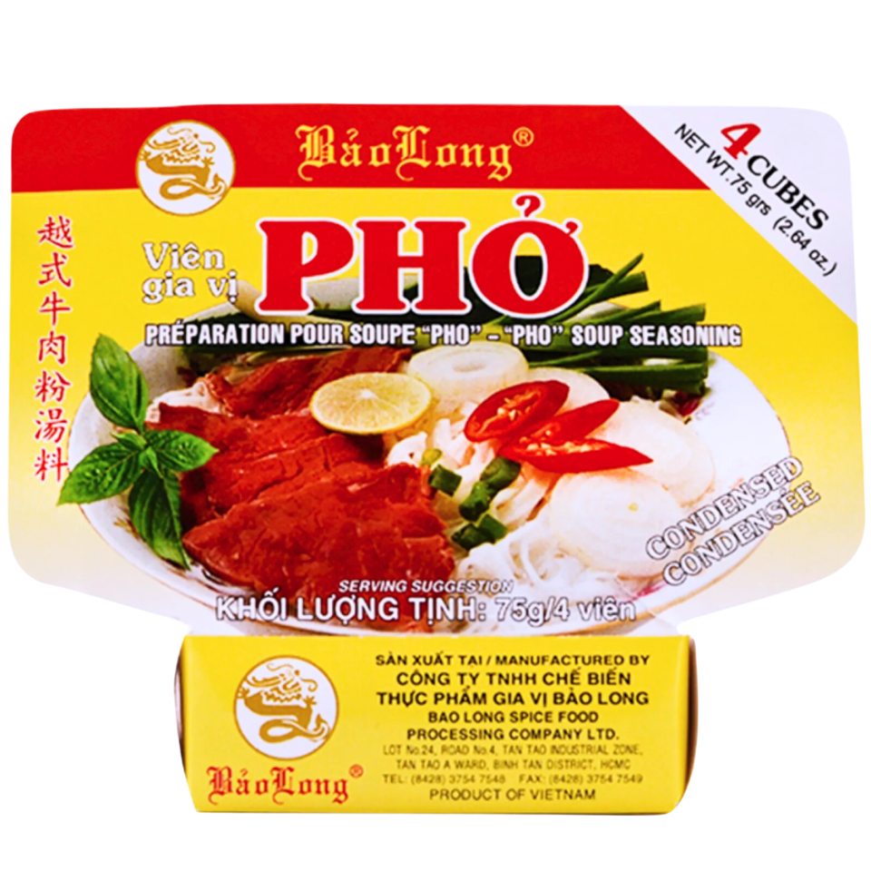 Vjetnamiešu Bao Long Soup Pulveris - Pho Bo, 75g