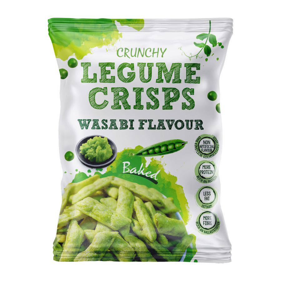 Want Want Legume Crisps Snack - Wasabi Flavor, 85g