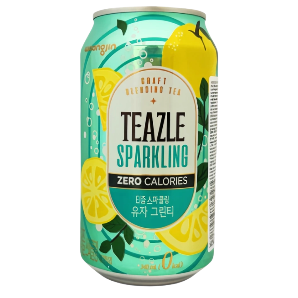 Teazle Sparkling Drink - Citron, 340ml