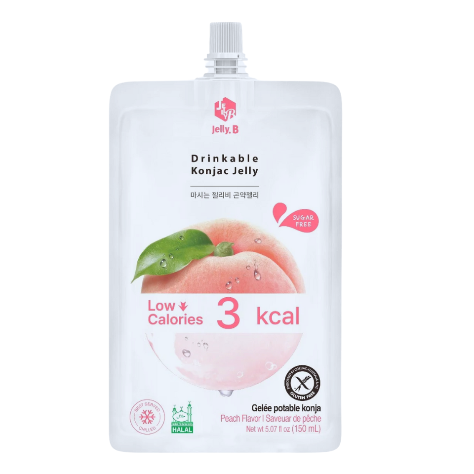Jelly.B Конжак Желе - 3 Ккал Вкус Персика, 150 мл