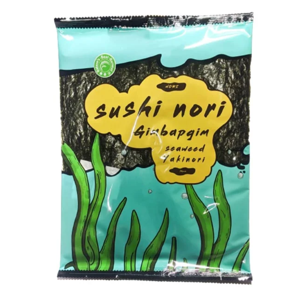 Yake Nori Sheets (Roasted Seaweed 10pcs), 23g