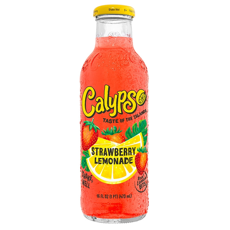 Calypso Limonaadijook - Maasika Stiil, 473ml