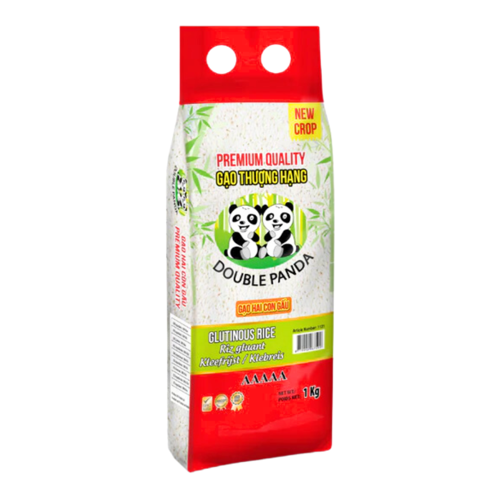 Double Panda Glutinous Rice, 1kg
