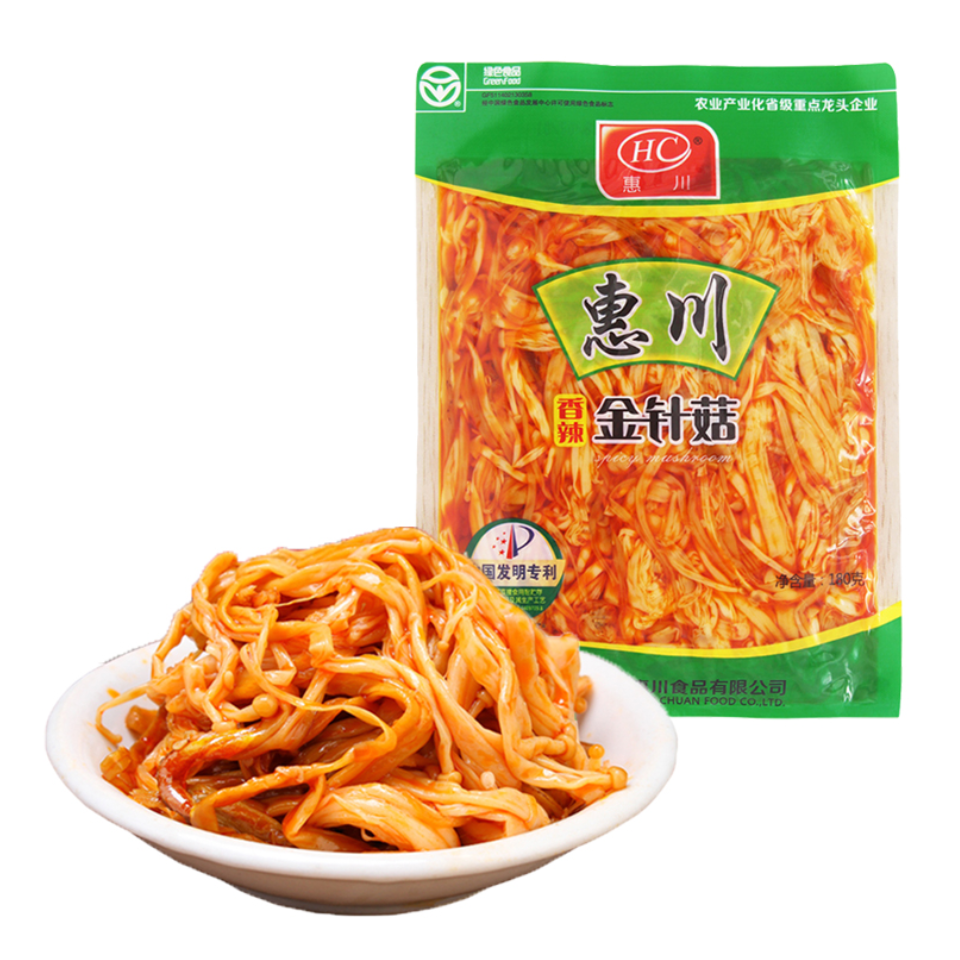 HC Enoki Sēnes - Spicy Hot, 180g