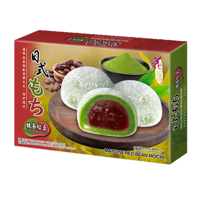 Japāņu stila Mochi - Matcha Red Bean, 180g