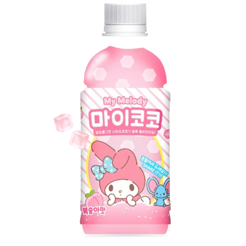 My Melody Virsiku Maitsejook Nata De Cocoga, 340ml