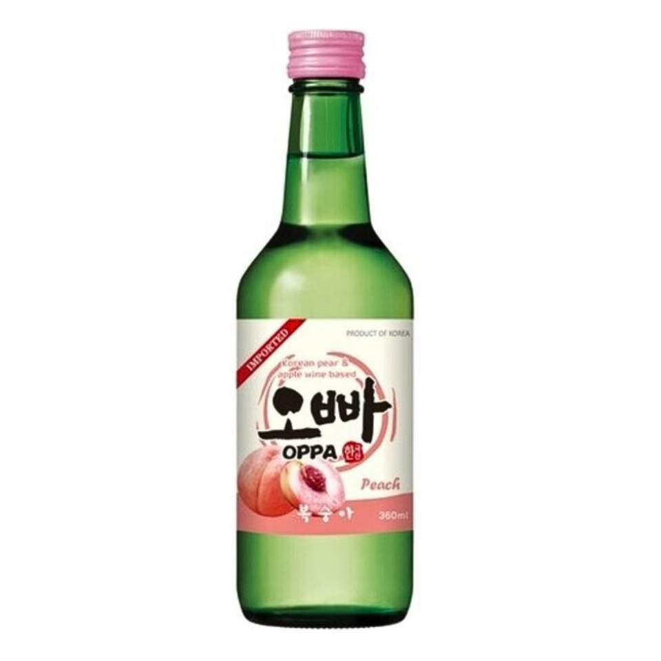 Oppa Soju - persiks, 360ml