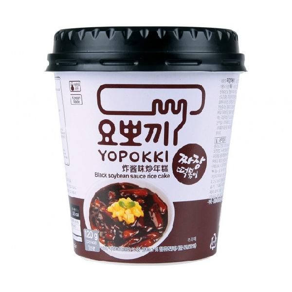 Jjajang Tteokbokki (Korean Instant Rice Cake), 120g