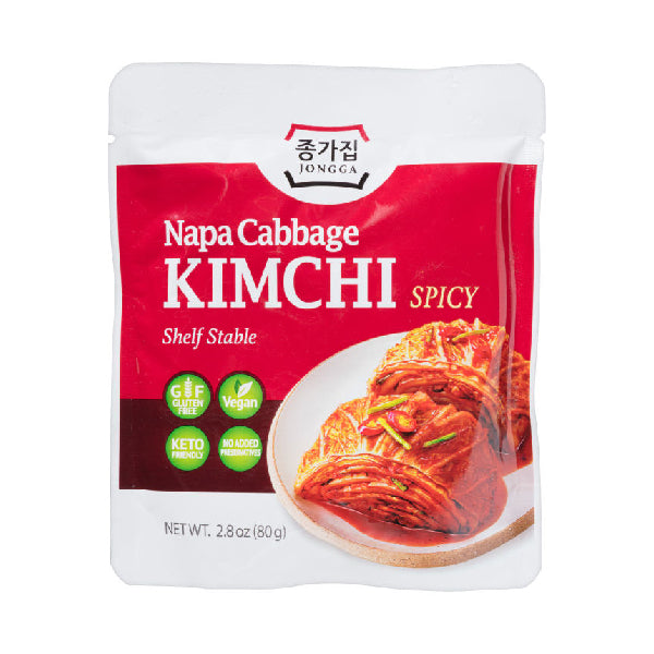 Ēšanai gatavi korejiešu Napa kāposti Kimchi, 80g