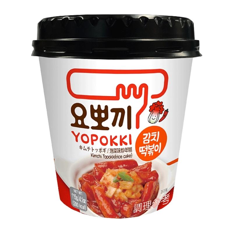 YoungPoong Yopokki Tteokbokki (Korean Instant Rice Cake) - Kimchi, 115g