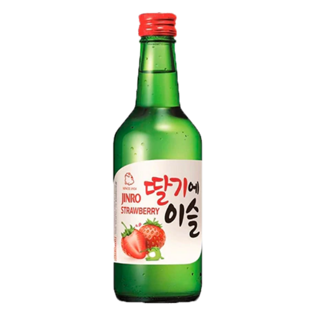 Korejiešu Jinro Soju - Zemeņu, 360ml