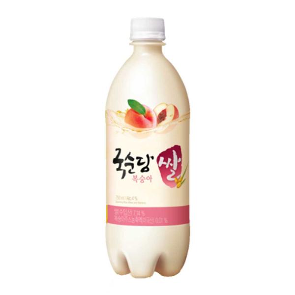 Korea Kooksoondang Makgeolli Alc 3% - Virsik, 750ml