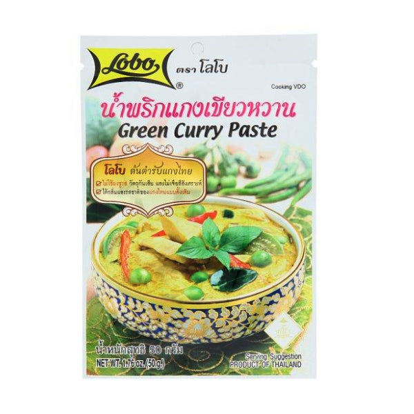 Lobo Green Curry Paste, 50g