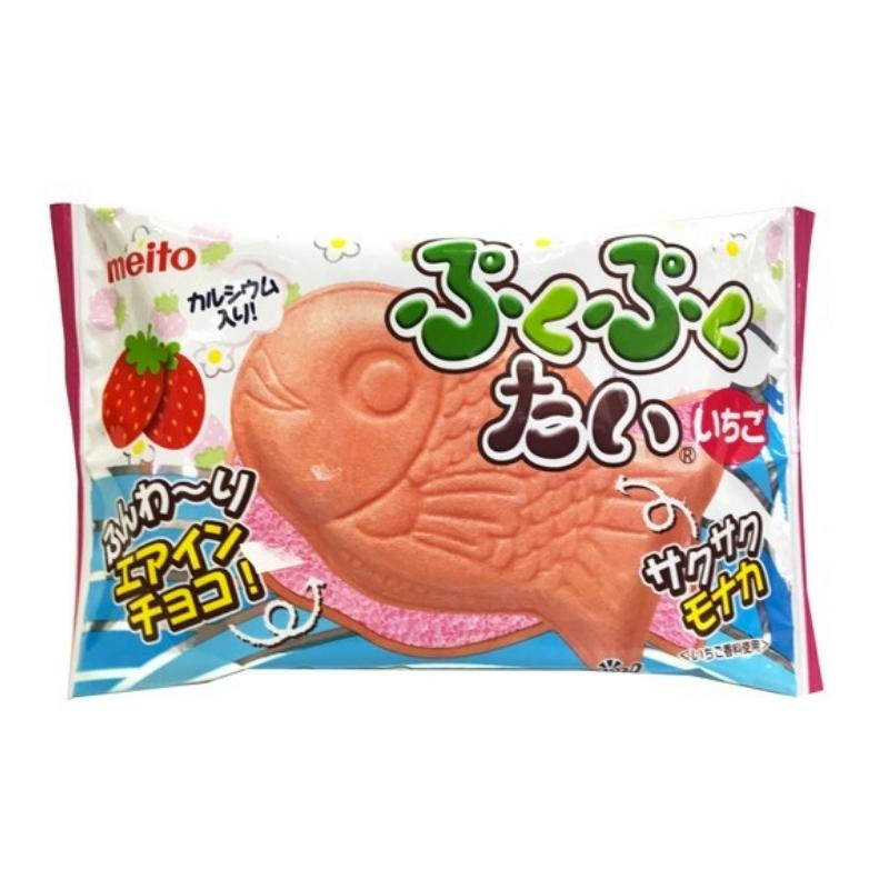 Meito Puku Puku Tai Air-In Fukufuku - zemenes, 16.5g