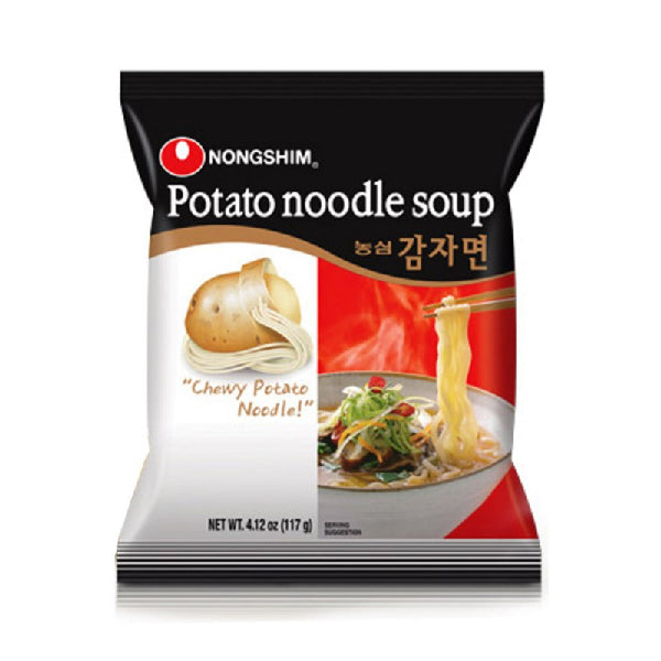 Жевательный картофельный суп с лапшой Nongshim, 100 г