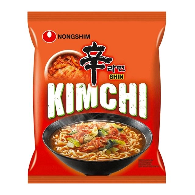 Nongshim Kimchi Ramen Kiirnuudlid, 120g