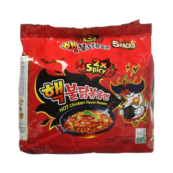 Samyang Tuline Kana Ramen Kiirnuudlid (2x Vürtsikas) - 5 pakki, 130g*5🌶️