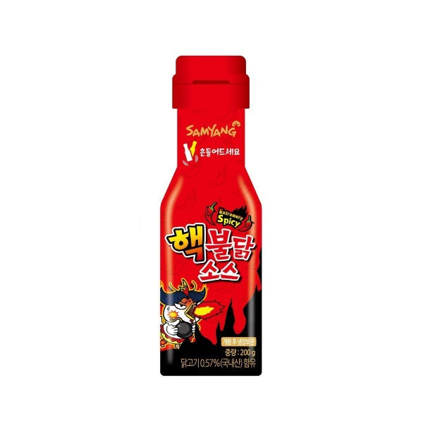 Samyang Buldak Hot Chicken Ramen mērce 2x ārkārtīgi asa, 165 ml (200 g)