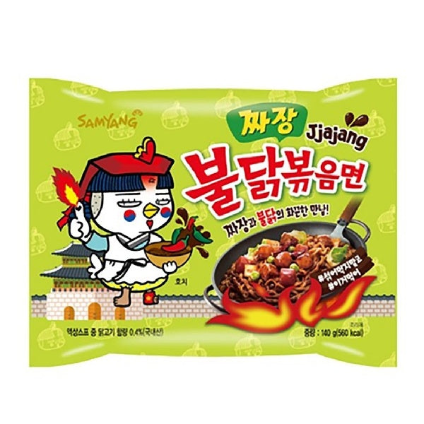 Samyang Jjajang Hot Chicken Ramen, 140гр